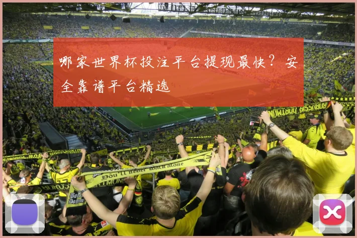 哪家世界杯投注平台提现最快？安全靠谱平台精选